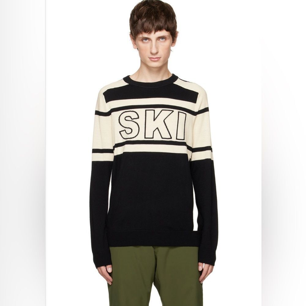 Perfect Moment Black 'Ski' Sweater size XXL